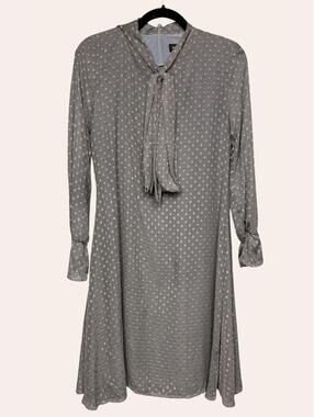 Bella Donna Silver Shimmer Dress